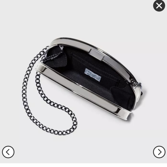 Half Moon Glitter Mini Clutch - A New Day™ - Picture 4 of 5